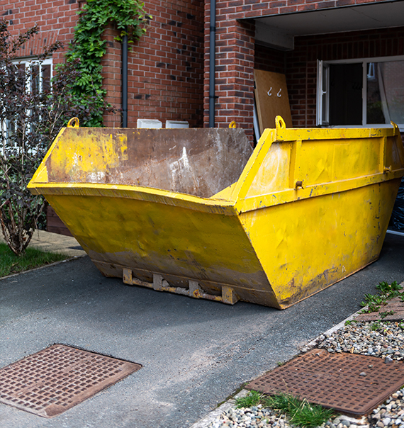 Doncaster midi skip for construction waste